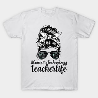 Messy Bun Back to School T-Shirt